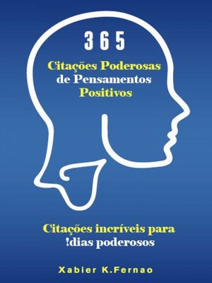 cover image of 365 Citações Poderosas de Pensamentos Positivos